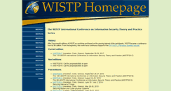 Desktop Screenshot of home.wistp.org